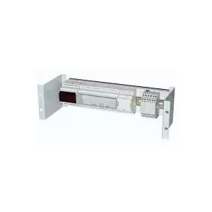 19" Rack Rail Holder apraNET 205-420-00, 3U, galvanized