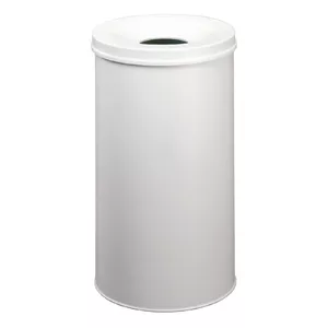 Trash Can Durable 330710 60L Round Steel Grey