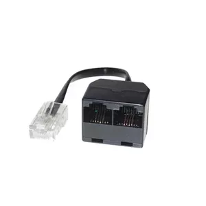 Tīkla kabelis Tecline 17000462 Melns 0.1 m