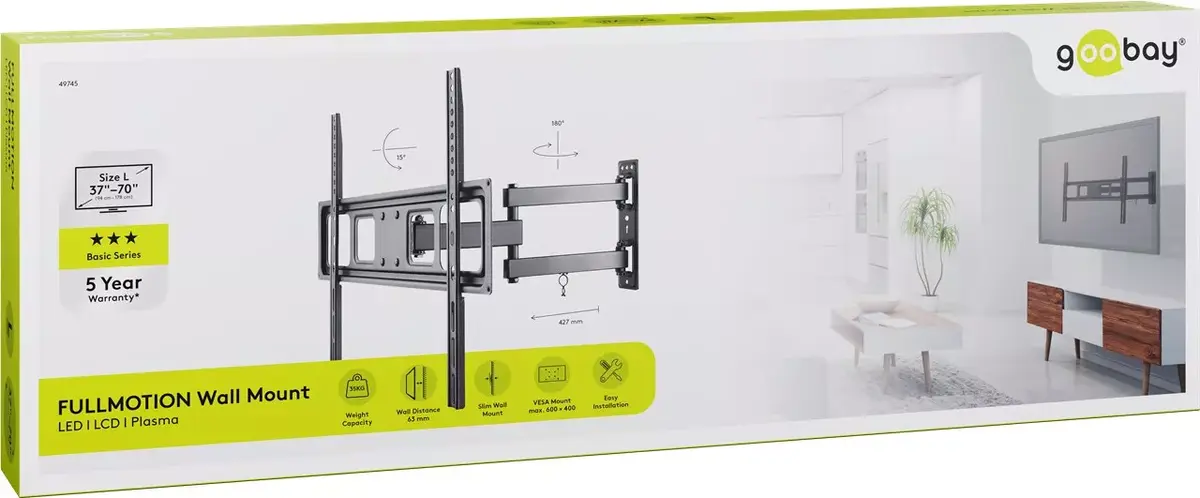 TV mount Goobay 49745 Photo 16