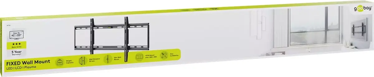 TV stiprinājums Wentronic 49742 Photo 7