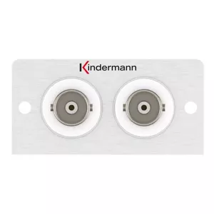 Kontaktligzda 2 x BNC Kindermann 7444000538