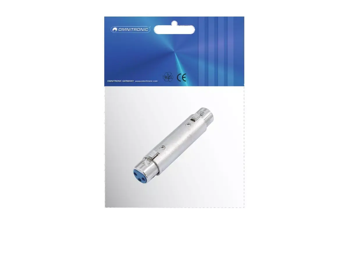 Cable Gender Changer Omnitronic 30226572 Photo 2