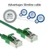 Pārejas kabelis ACT Green 0.25m LSZH U/FTP CAT6A Photo 4