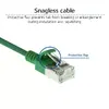 Pārejas kabelis ACT Green 0.25m LSZH U/FTP CAT6A Photo 5