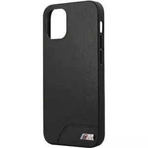 BMW M Hard Case PU Leather für Apple iPhone 12 mini - черный (BMHCP12SMHOLBK)