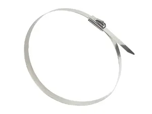 Good Connections KAB-E20X79 Releasable Cable Ties Stainless Steel 200 mm x 7.9 mm 20 Pack