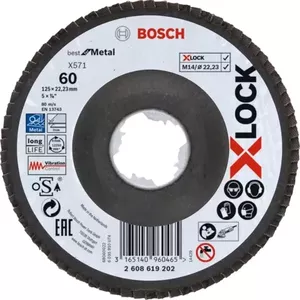 Grinding disc Bosch X-LOCK X571 BEST FOR METAL
