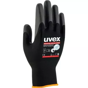 Protective mittens Uvex 60038 Black Carbon Elastane Polyamide