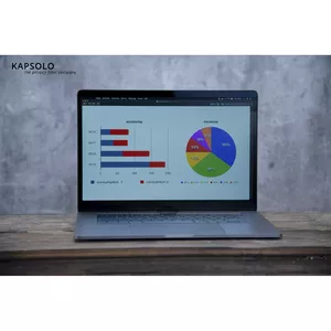 Laptop screen protector Kapsolo KAPSOLO 2H Microbial for 33.8 cm (13.3") 16:9 displays, 294×166×0.128 mm