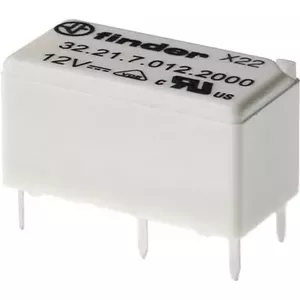 Finder 32.21.7.005.2000 PCB Relay 1P 6A 5V DC AgCdO Sealed RTIII