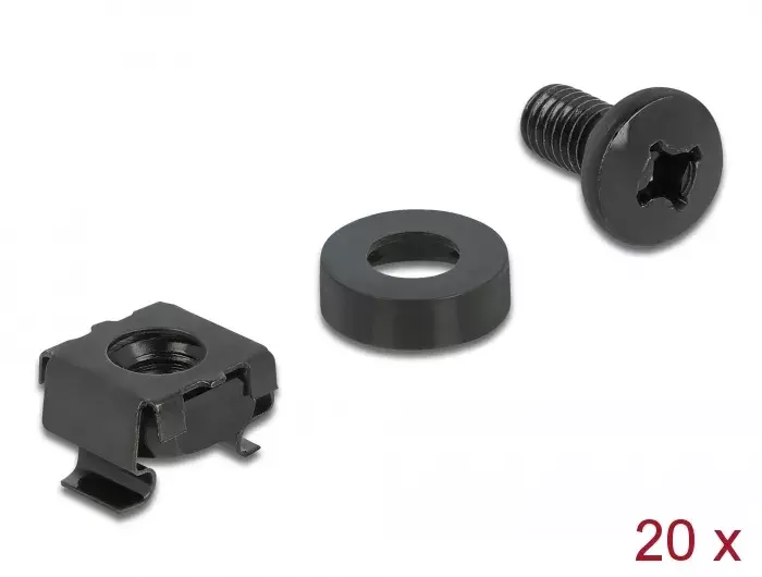 Болты и гайки DeLOCK Mounting Kit для сетевого шкафа Photo 2