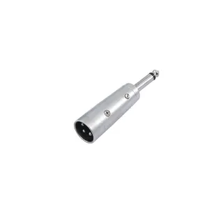 Omnitronic 30226450 kabeļu spraudņu pāreja 3-pin XLR 6,3 mm Sudrabs