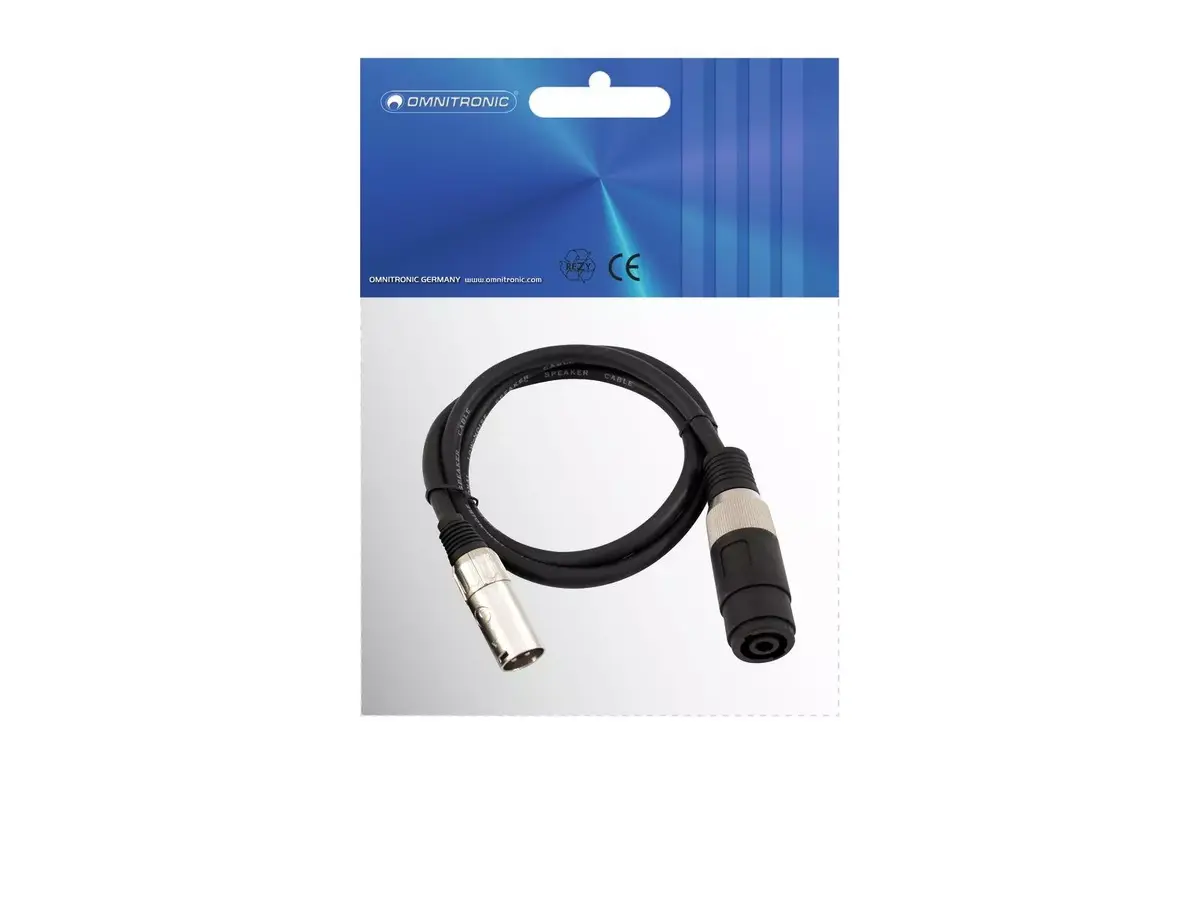 Audio kabelis Omnitronic 30225590 Photo 3