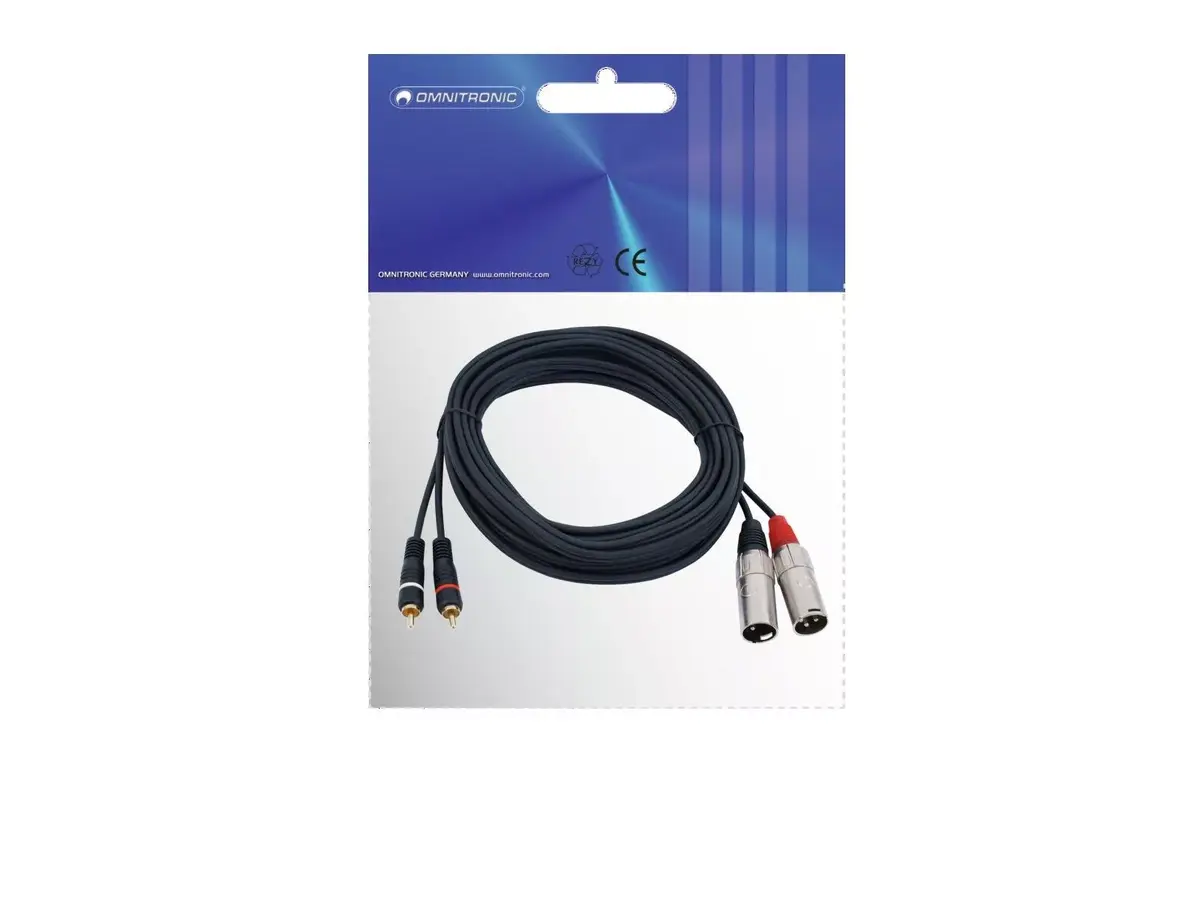 Audio cable Omnitronic 3022522E Photo 3