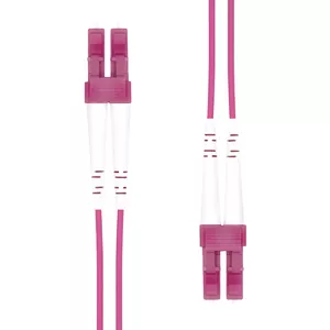 Garbot B-01-50410 InfiniBand un optiskās šķiedras kabelis 1 m LC Violets