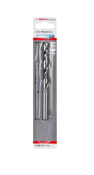 Сверло спиральное Bosch HSS PointTeQ Photo 2