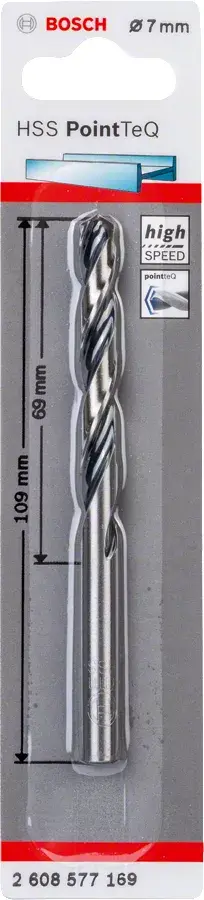 Twist Drill Bit Bosch HSS PointTeQ Photo 2