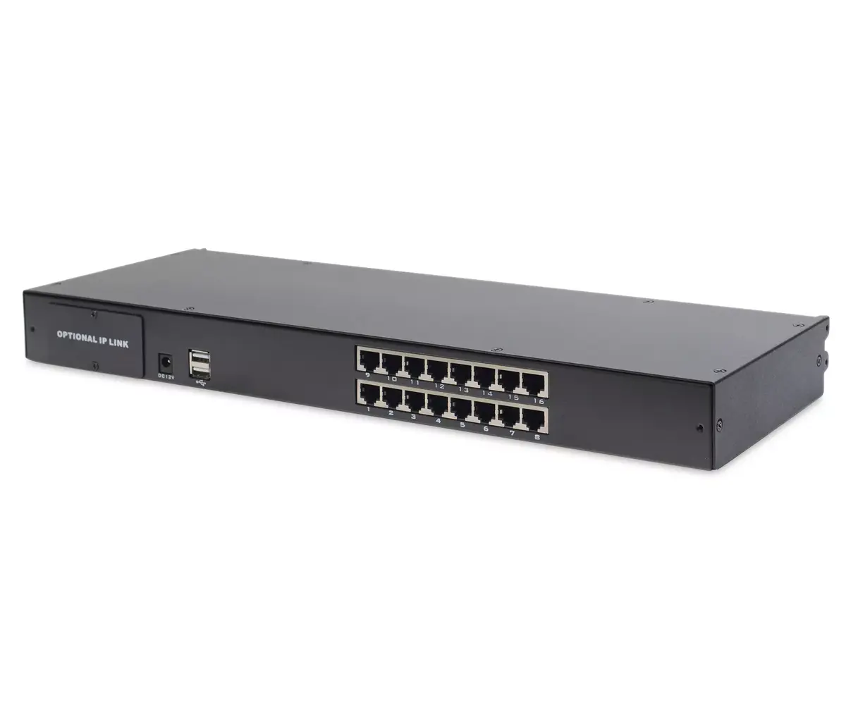 KVM консоль Digitus 17" LCD 16-Port Cat 5 Photo 7