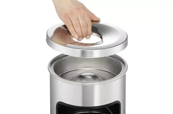 Atkritumu kaste ar pelnu trauku Durable Safe Photo 4