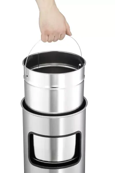 Atkritumu kaste ar pelnu trauku Durable Safe Photo 6