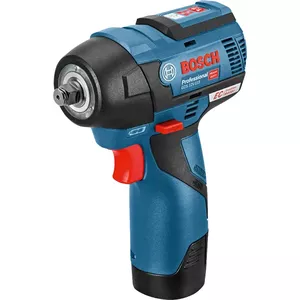 Impact driver Bosch GDS 12V-115 Professional — 12V Li‑Ion, 3/8" chuck, up to 2600 RPM, pistol handle, 2 batteries included