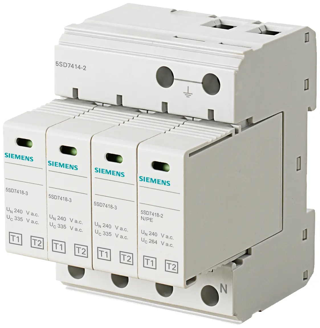 Siemens 1. un 2. tipa pārsprieguma