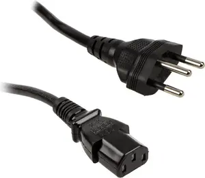 Сетевой кабель Kolink KKTPCH01C13 — Швейцария SEV 1011 (Тип J, T12) на IEC C13