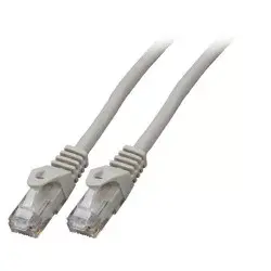 Сетевой кабель EFB Elektronik K8104GR.15 Cat6 U/UTP, RJ-45, 15 м, серый