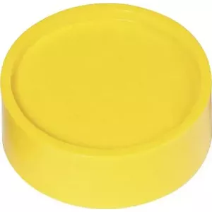 Magnet Maul 10 Yellow, round magnetic badge 3.4 x 1.4 cm (Model 61733-13)