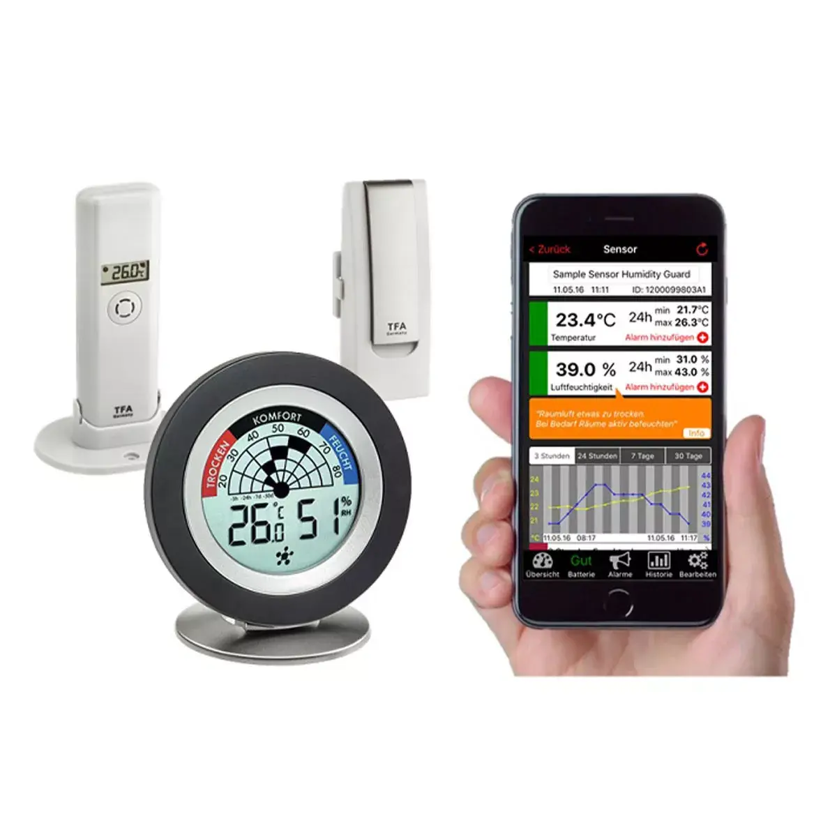 Датчик окружающей среды TFA-Dostmann WeatherHub Photo 4