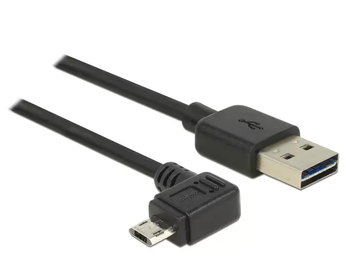 DELOCK USB 2.0 Type-A to Micro-USB B, 5 m Photo 2