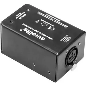 DMX Interface EUROLITE USB-DMX512 PRO MK2 — USB-powered 512-channel DMX interface