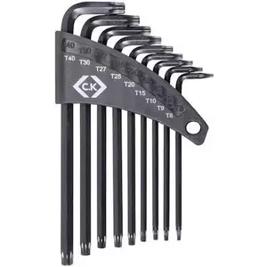 Hex Key Set c.k tools T4409, 9-piece L-shaped Allen key set