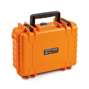Tool storage case B&W Cases 1000/O/SI Orange