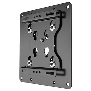 Chief FSR1U Fixed Wall Display Mount for Small Flat Panels supporting 10 to 32 inch screens with VESA from 50x50 to 200x200 mm and 20.41 kg capacity in black