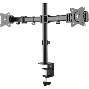 InLine Desktop bracket 23104C for 2x TFT/LCD/LED up to 68cm max 2x8 kg
