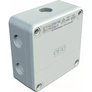Коробка распределительная obo bettermann 2001861 50×110 мм серый IP67