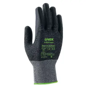 Putas Uvex C300 Melna Pelēka