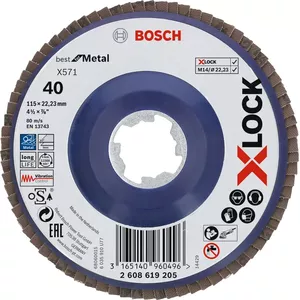 Grinding disc Bosch 2 608 619 205