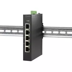 Industrial Ethernet switch Renkforce FEH-500, 5 ports 10/100/1000 Mbps