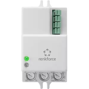 Потолочно-настенный датчик движения Renkforce 1530623 360° реле белый