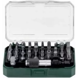 Bit set Metabo 626697000 — 32 pieces, assorted screwdriver and drill bits