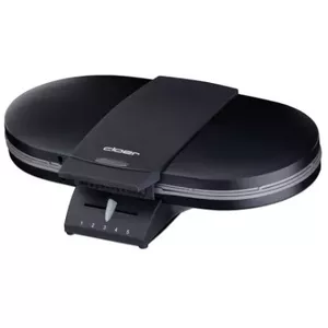 Waffle Iron Cloer 1320 Black 2 Waffles