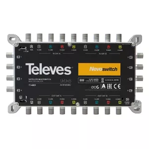 Сателлитный мультисвитч Televes 714601 9 входов 17 выходов