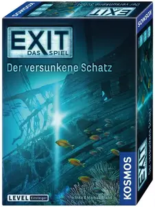 Kosmos 694050 EXIT - Das Spiel - Der versunkene Schatz Board Game with Escape Room Experience for Players Aged 10 and Older