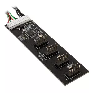 USB Hubs Karte Kolink USB 2.0 ar 60cm USB un Molex Kabeli