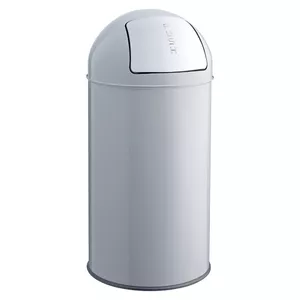 Trash Can Helit H2401787 30 L Round Stainless Steel Grey
