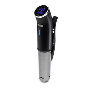 Sous vide stick Princess 01.267003.01.001 — waterproof IPX7, 1200 W, 25–90 °C, touch control, stainless steel/black