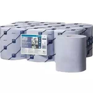 Wiping cloth Tork Reflex 473391 2-ply blue, pack of 6 rolls